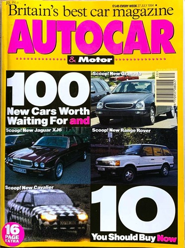 Autocar magazine jul - 27-jul-94,