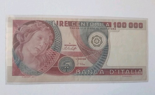 Banconota 100000 lire italia - banconota,