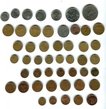 SUD AFRICA - SOUTH AFRICA - Lotto 49 monete diverse