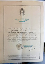 WWII diploma Governo Albanese