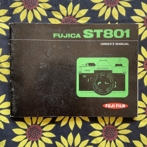 Fujica st801 manuale uso di - fujica, d'uso