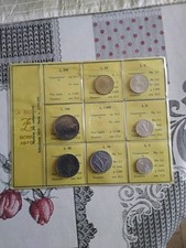 DIVISIONALE ZECCA REPUBBLICA ITALIANA DEL 1970 CON 7 MONETE FDC,SENZA LIRE 500. 