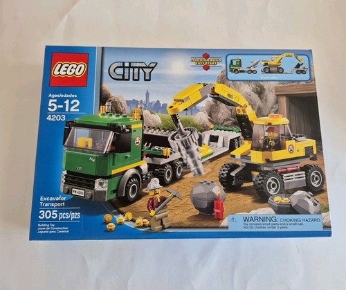 Lego city escavatore trasporto - city,