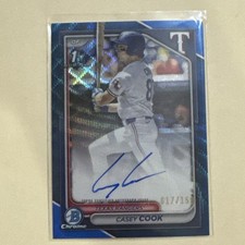 2024 Bowman Cromo CASEY COOK