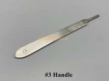 Manico bisturi dentale acciaio