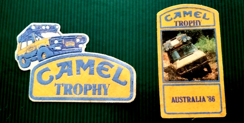Camel trophy toppe patch - trophy,