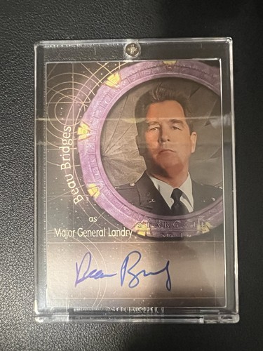 Stargate scheda autografo - stargate,