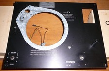 Thorens TD 147 pannello di copertura coibentato / piastra superiore con ascensore e interruttore