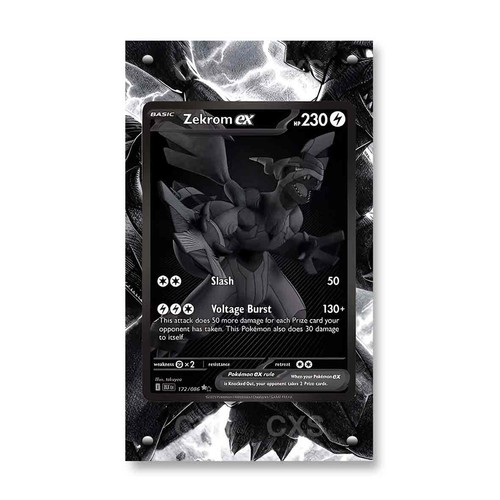 Zekrom 172 086 cornice - ex,