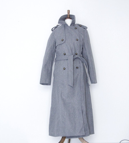 Maxi cappotto grigio