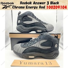 Reebok Answer 3 Black Chrome