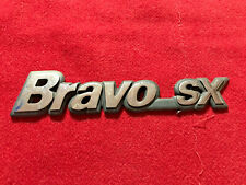 FIAT BRAVO SX LOGO SIGLA EMBLEMA FREGIO SCRITTA STEMMA BADGE OVALE TARGHETTA NOM