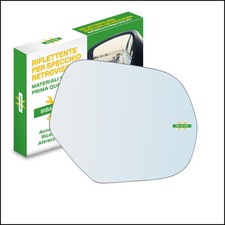 Vetro Specchio Retrovisore Cromato Lato Dx-Passeggero Per Mitsubishi L200 dal 20