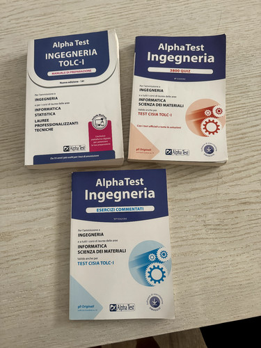 Alpha test ingegneria - test, tolc-i