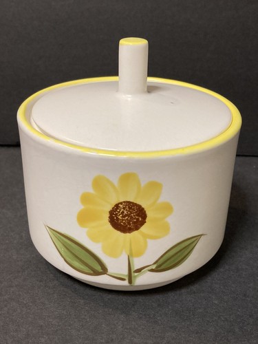 Sunflower jar vintage - jar, hand
