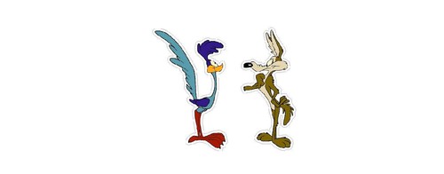 Decalcomanie roadrunner - decalcomanie,