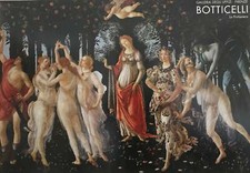 Botticelli la primavera - botticelli,