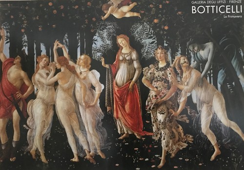 Botticelli la primavera - botticelli,