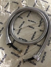 STELLA- FLESSIBILE 1/2"-3/4" CM.120 IN OTTONE CROMATO,PER RUBINETTO VASCA  3/4" 