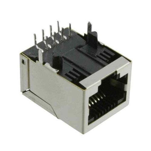 Conn magjack 1port 100 - conn, base-tx