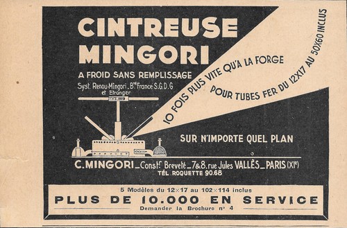 Cintreuse mingori froid sans - a,