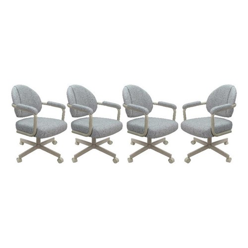 Sedia girevole in metallo - 4,