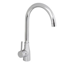 MISCELATORE LAVABO CON FOTOCELLULA CROMO BATTERIA CAVO MOD. HOTELLERIE