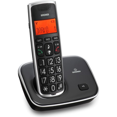 Telefono cordless brondi bravo - telefono,