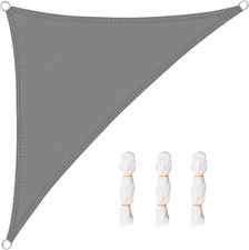 Vela Ombreggiante 2.5X2.5X3.5M in HDPE 180 G/M² Traspirante Tenda a Vela Parasol