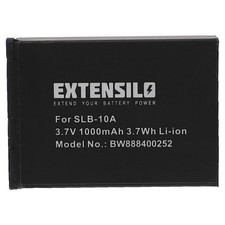 Batteria per Samsung WB855F WB850F WB850 WB750 WB800F WB800 1000mAh 3,7V