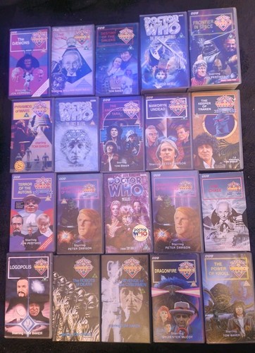 Doctor who video vhs - video, bundle
