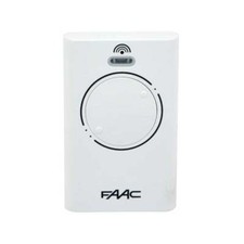 Trasmittente Telecomando Radiocomando 2 Canali Bianca FAAC XT2 868 SLH LR 787009