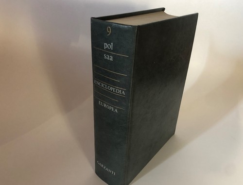 Enciclopedia europea garzanti - enciclopedia,