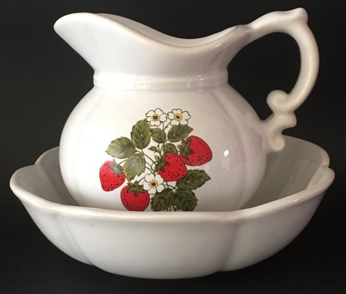 Brocca bianca ceramica - , mccoy