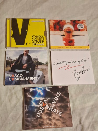 Vasco rossi lotto 5 cd - -,