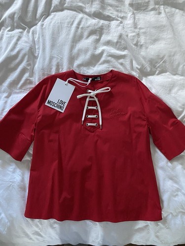 Top estivo love - love, moschino