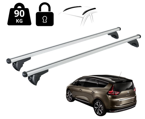 Barre portatutto per renault - barre,