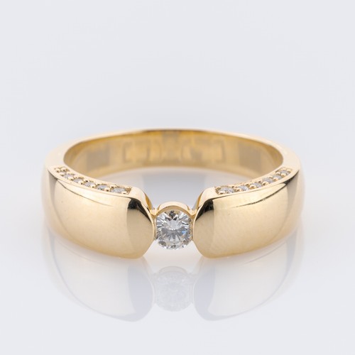 Anello oro giallo - in,