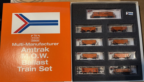 Nos nsc amtrak mow set - amtrak,