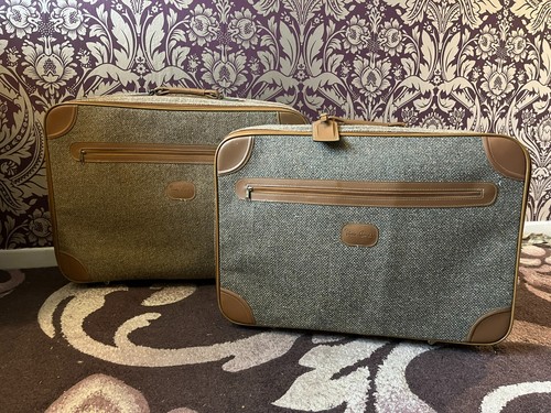 Set valigie vintage tweed - valigie, in