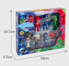 Maschere Pj adatte 9 pezzi