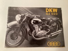 Brochure dkw 500 ristampa - brochure,
