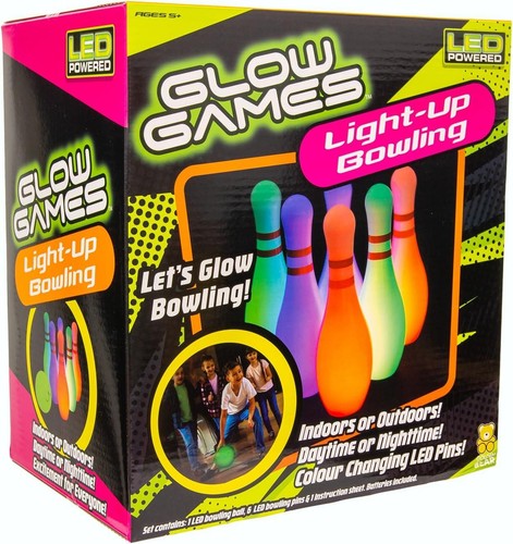 Set bowling glow the - set,