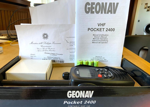 Vhf geonav pocket 2400 - vhf,