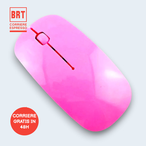 Mouse wireless 1600 dpi colore - wireless,