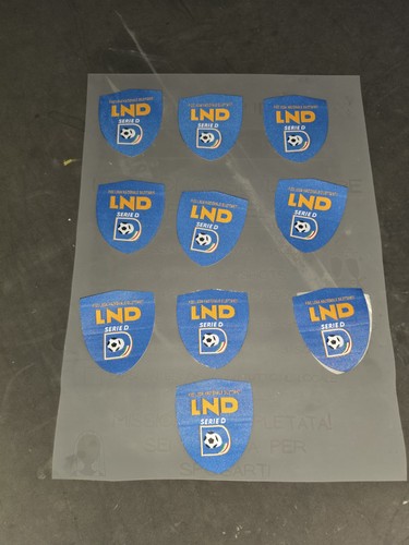 Toppe patch serie d - 10,
