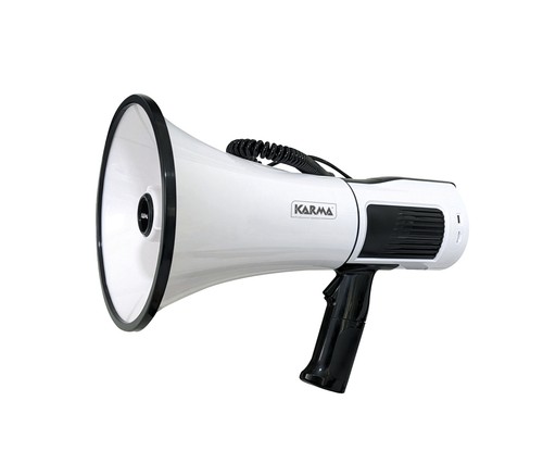 Karma megafono 30w con portata - 30w,
