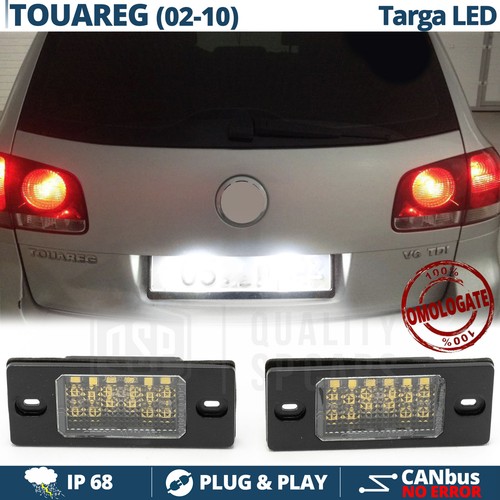 Placchette luci targa led - led, per