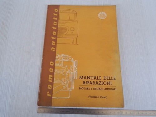 Manuale originale alfa - alfa, romeo