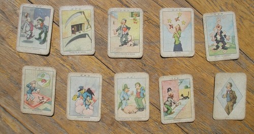 Lotto carte figurine gioco - ,